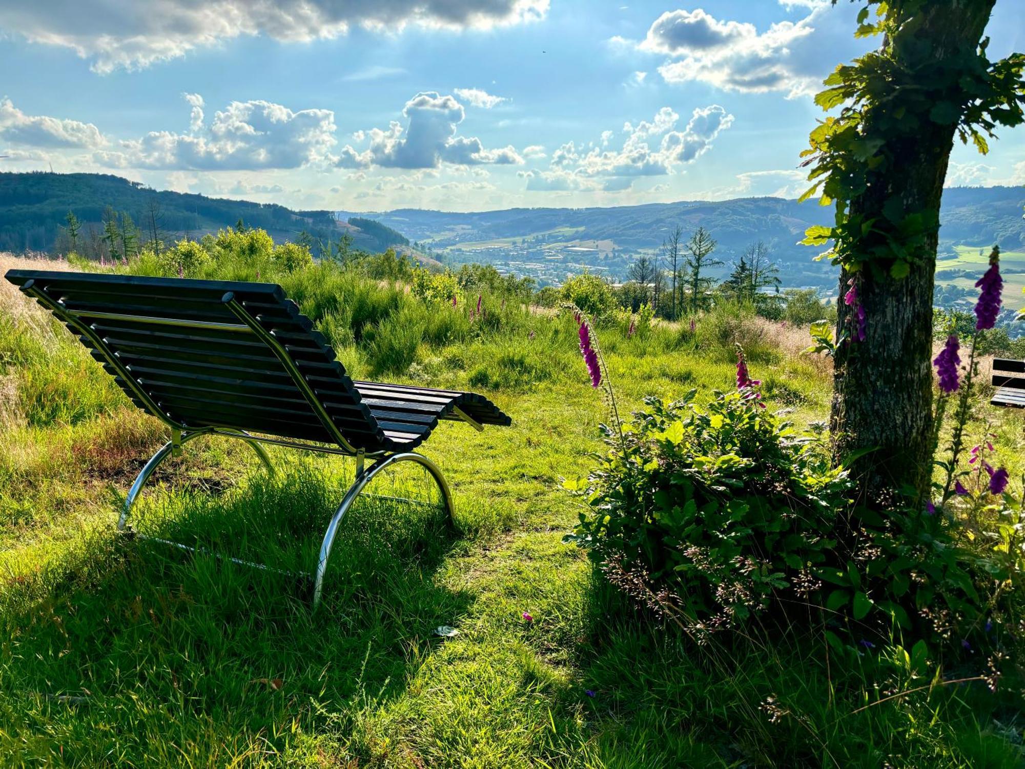 Traumwohnung Mit Sauna & Kamin, Direkt Am Wald Plettenberg Exterior photo